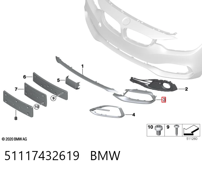 51117432619 BMW