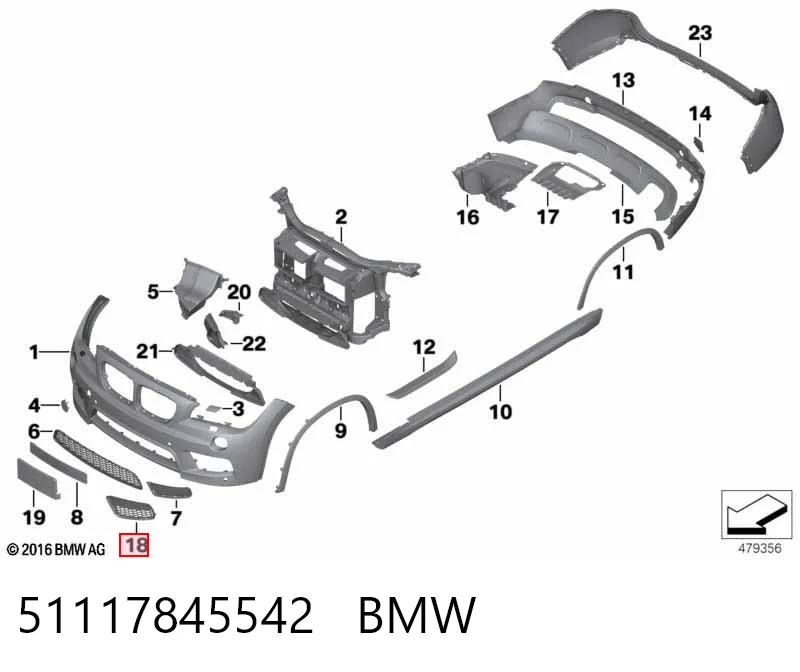 51117845542 BMW