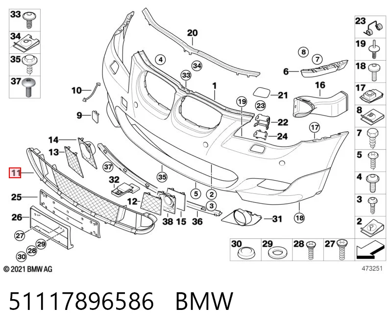 51117896586 BMW
