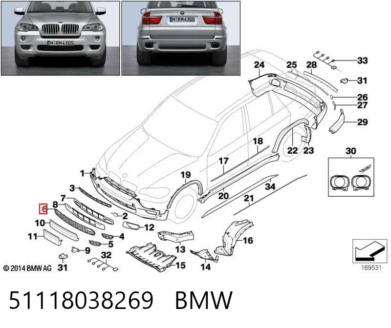 51118038269 BMW