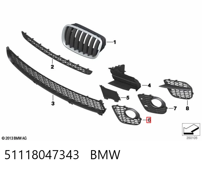 51118047343 BMW