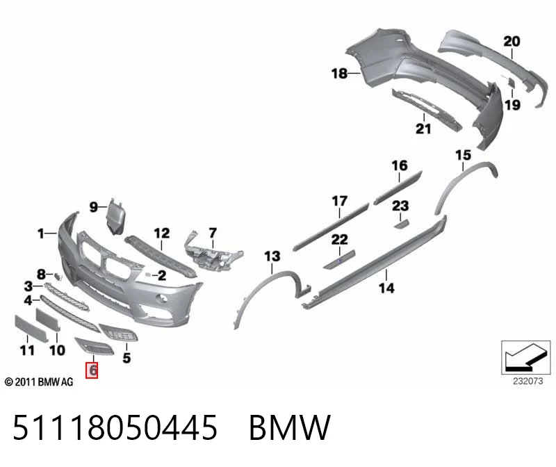 51118050445 BMW