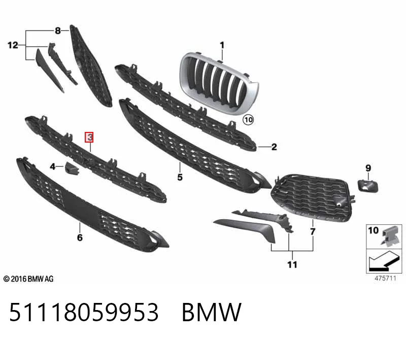 51118059953 BMW