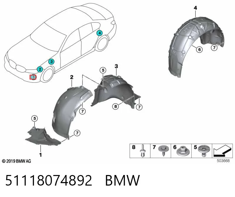51118074892 BMW