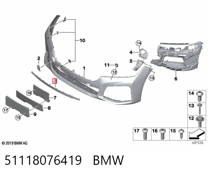 51118076419 BMW