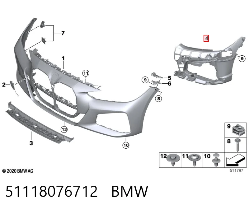 51118076712 BMW
