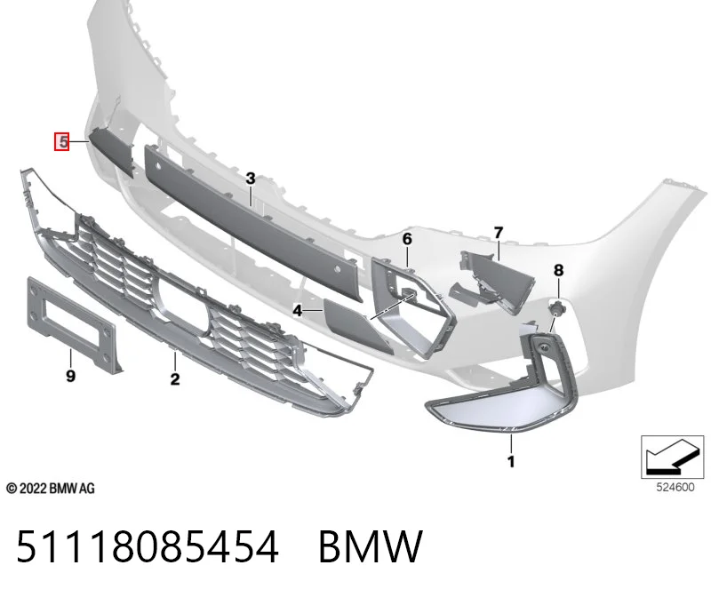 51118085454 BMW 