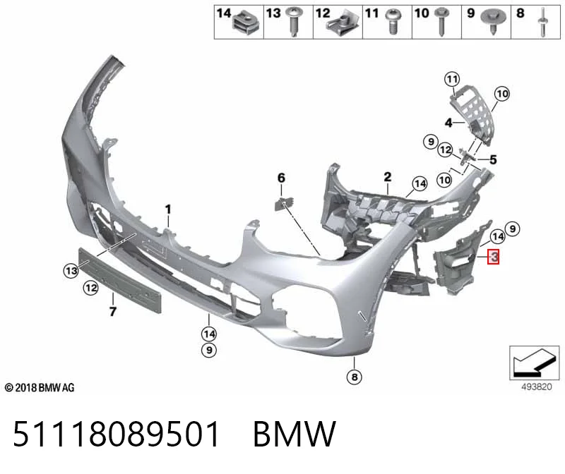 51118089501 BMW