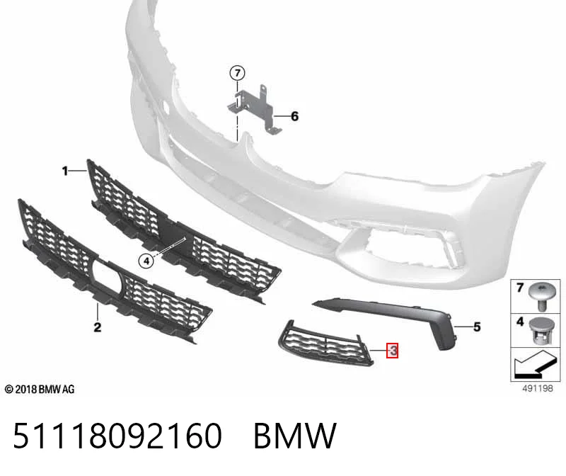 51118092160 BMW 