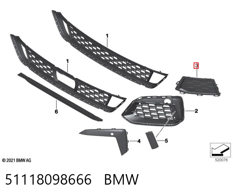 51118098666 BMW