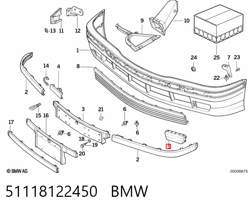 51118122450 BMW