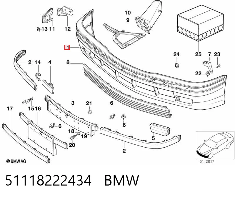 Comprar Parachoques delantero BMW 3  E36 a bajo precio