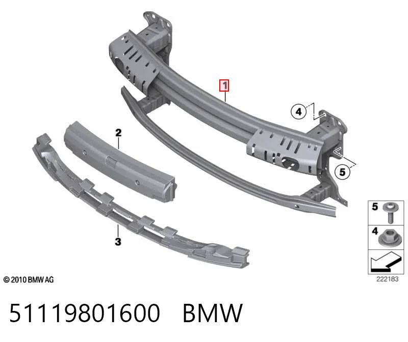 Comprar Refuerzo parachoque delantero Mini COUNTRYMAN  R60