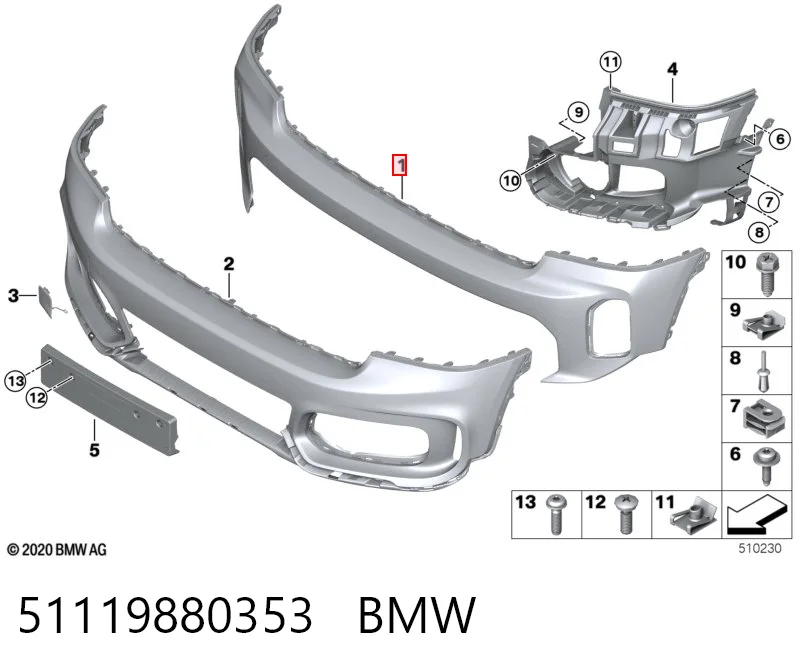 Comprar Parachoques delantero Mini COUNTRYMAN  F60 a bajo precio