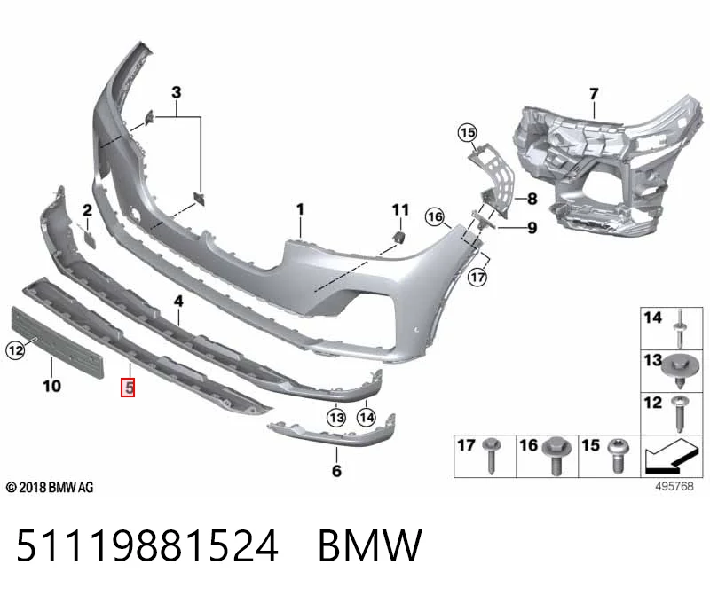 51119881524 BMW 