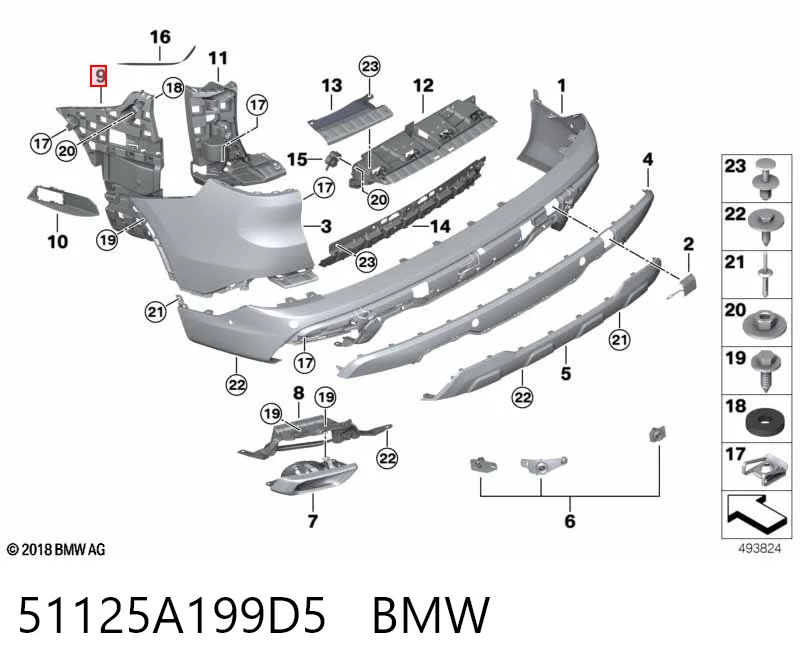 51125A199D5 BMW