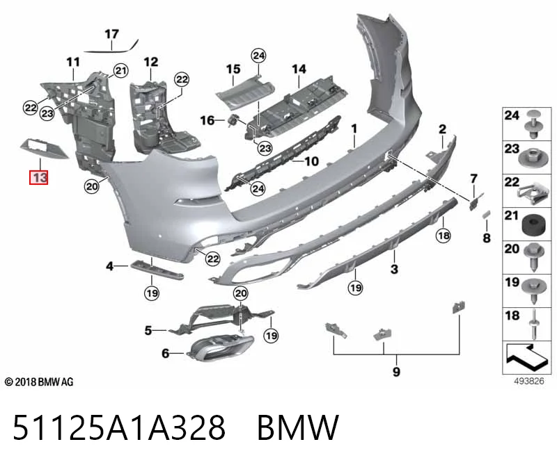 51125A1A328 BMW