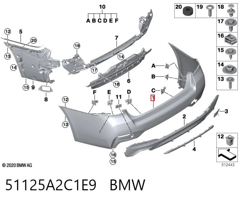 51125A2C1E9 BMW
