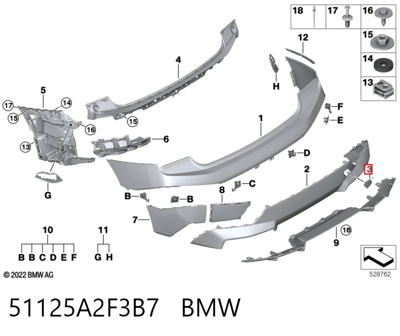 51125A2F3B7 BMW 