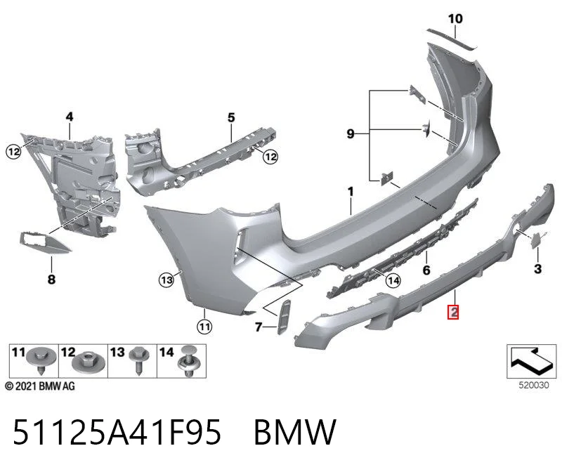 51125A41F95 BMW