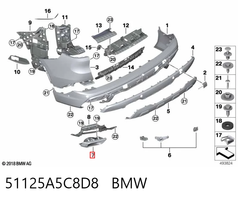 51125A5C8D8 BMW