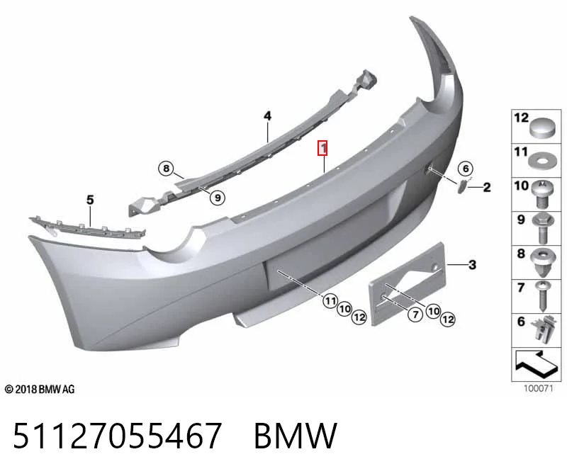 51127055467 BMW