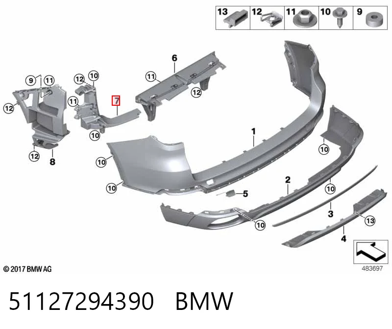 51127294390 BMW