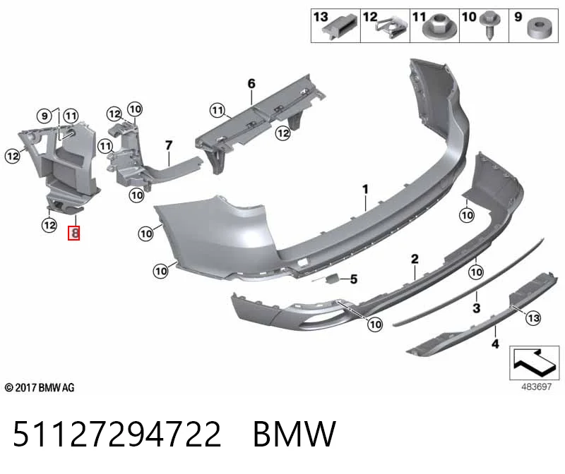 51127294722 BMW