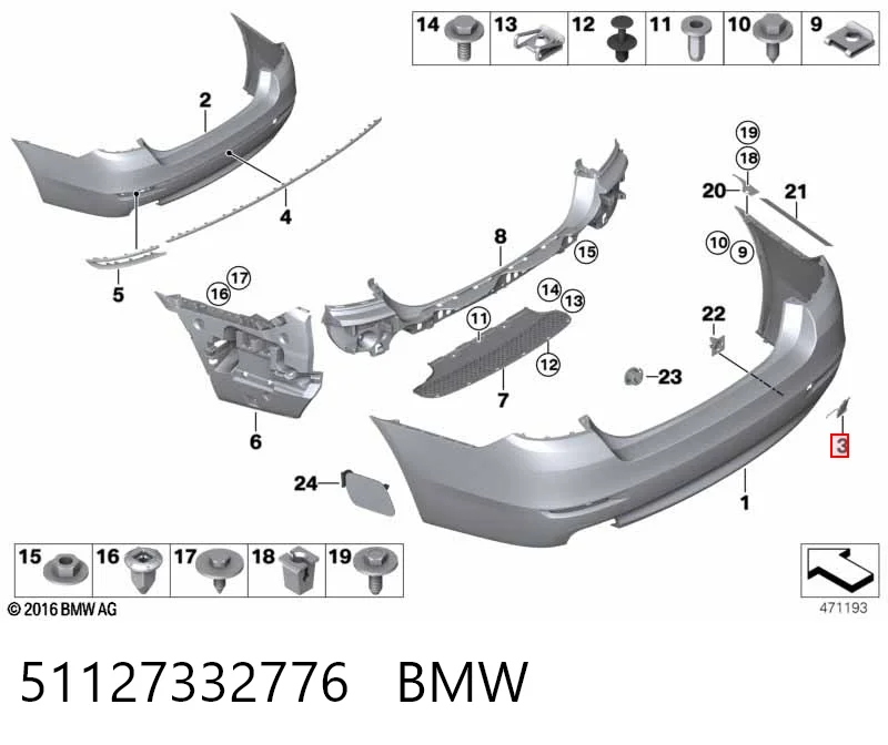 51127332776 BMW