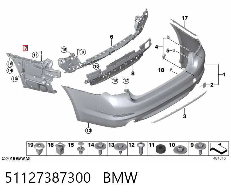 51127387300 BMW