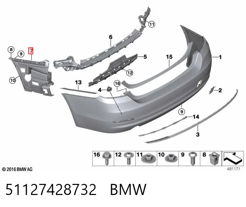 51127428732 BMW