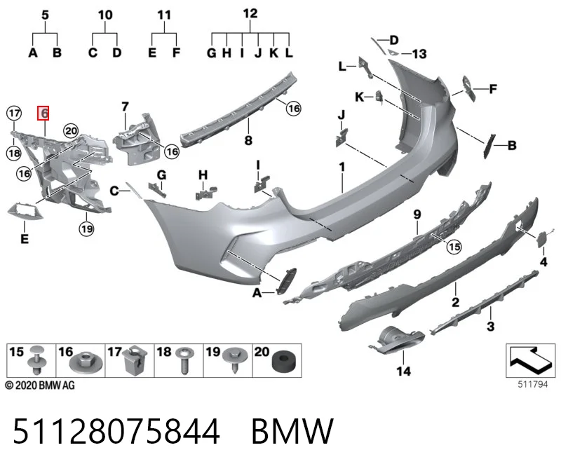 51128075844 BMW