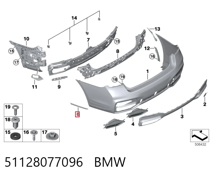51128077096 BMW