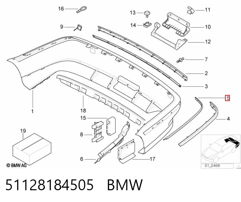 51128184505 BMW