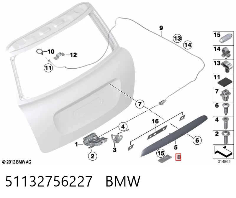 Comprar Luz de matrícula trasera Mini Cooper  R56 a bajo precio
