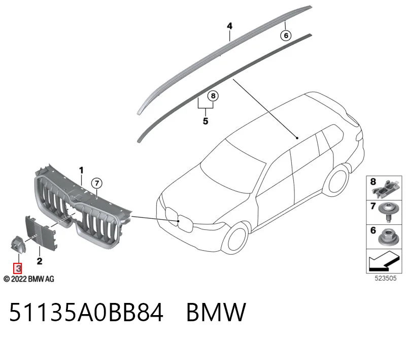 51135A0BB84 BMW