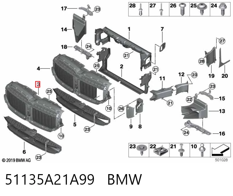 51135A21A99 BMW
