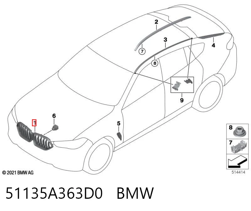 51135A363D0 BMW