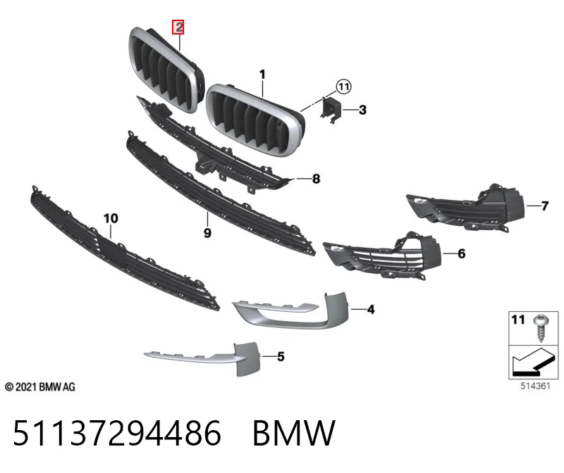 51137294486 BMW