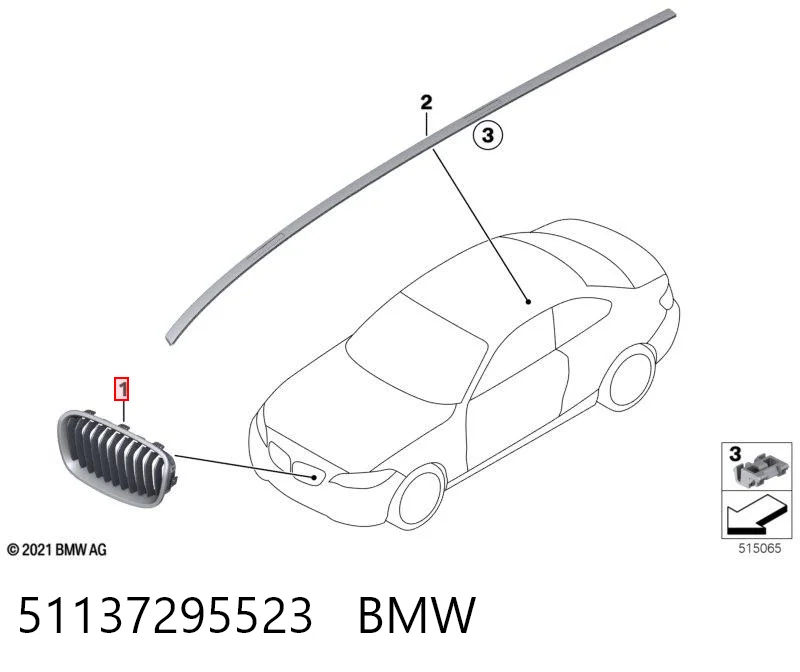 Comprar Parrilla BMW 2  F23