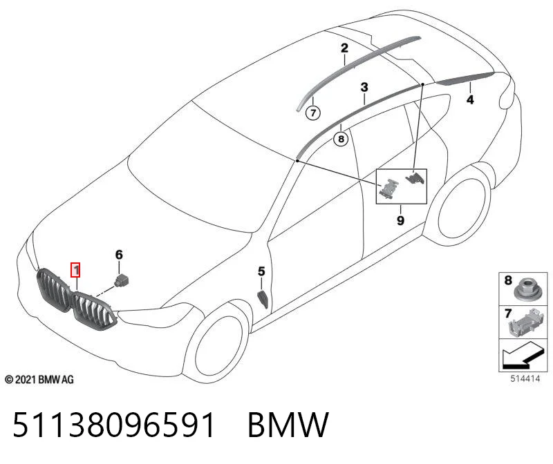 51138096591 BMW