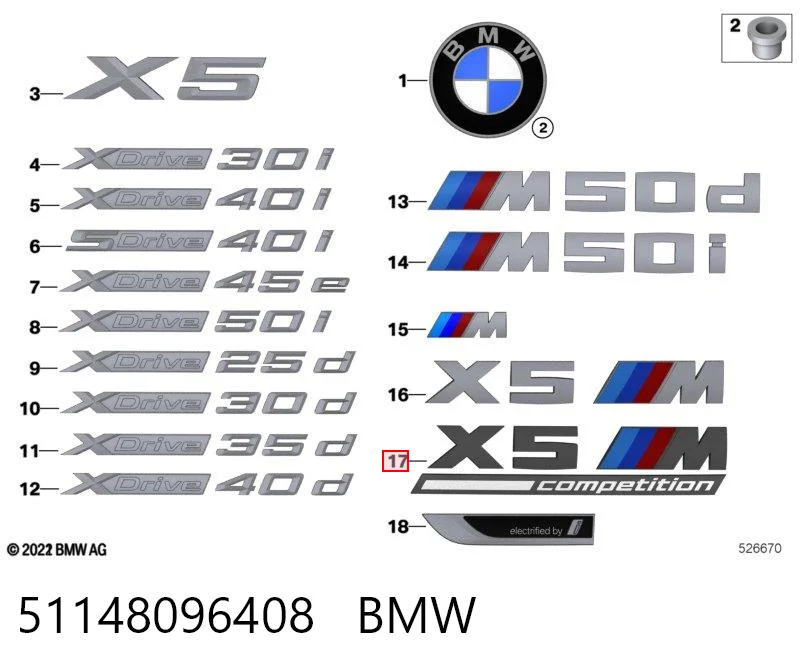 51148096408 BMW