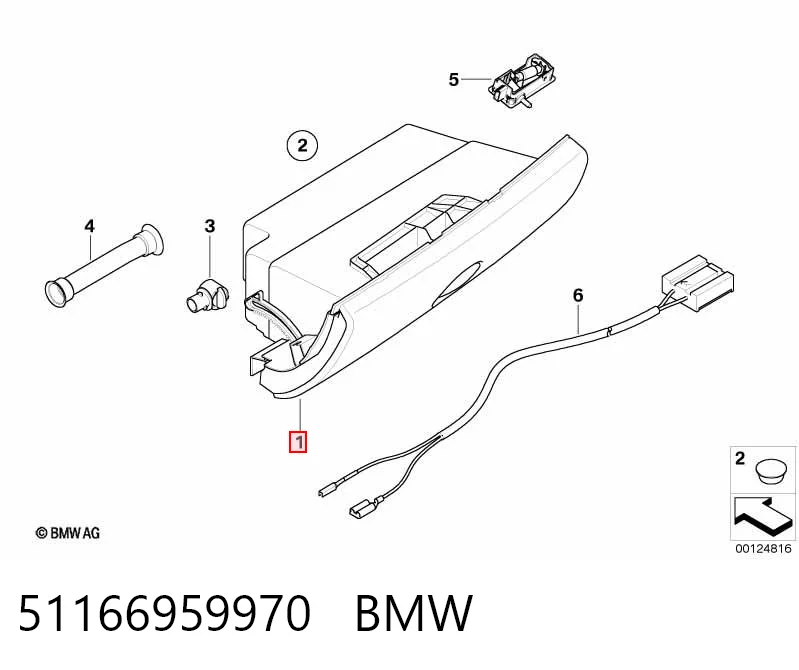 Comprar Guantera Mini Cooper  R50, R53 a bajo precio