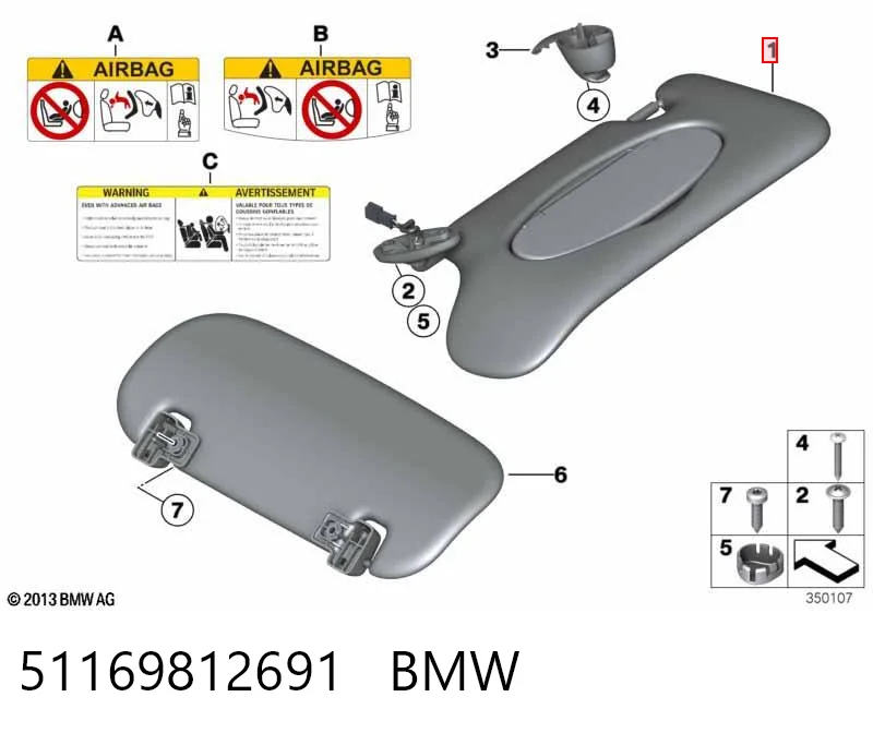 Comprar Visera parasol Mini COUNTRYMAN R60 a bajo precio