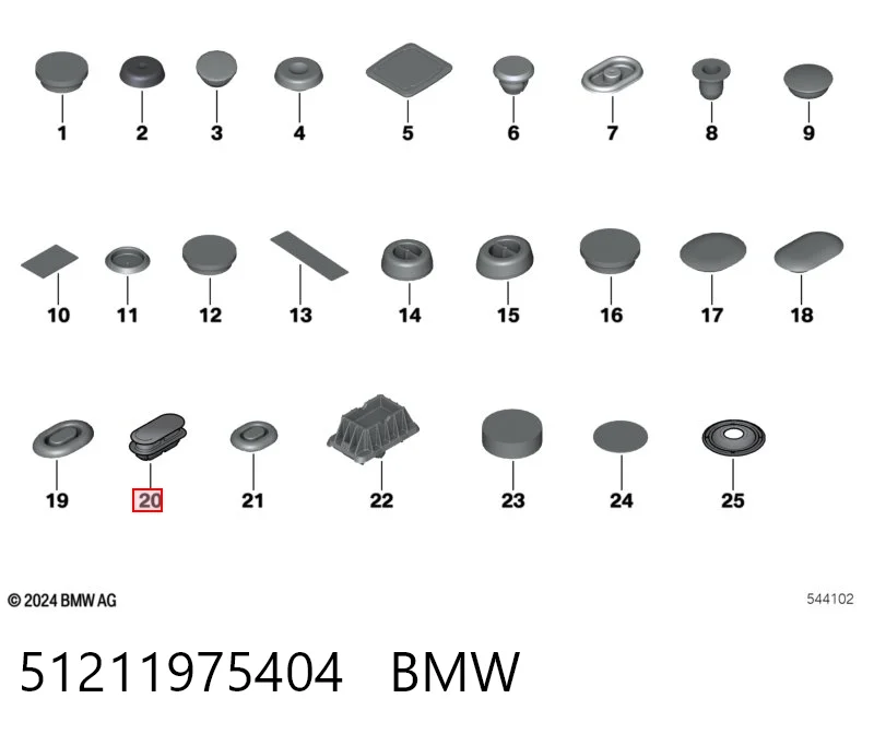 51211975404 BMW