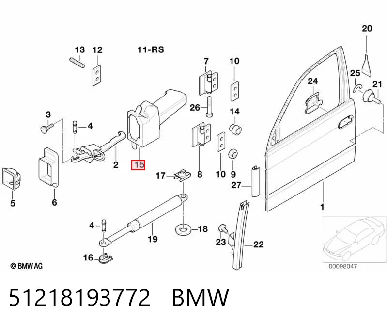 51218193772 BMW