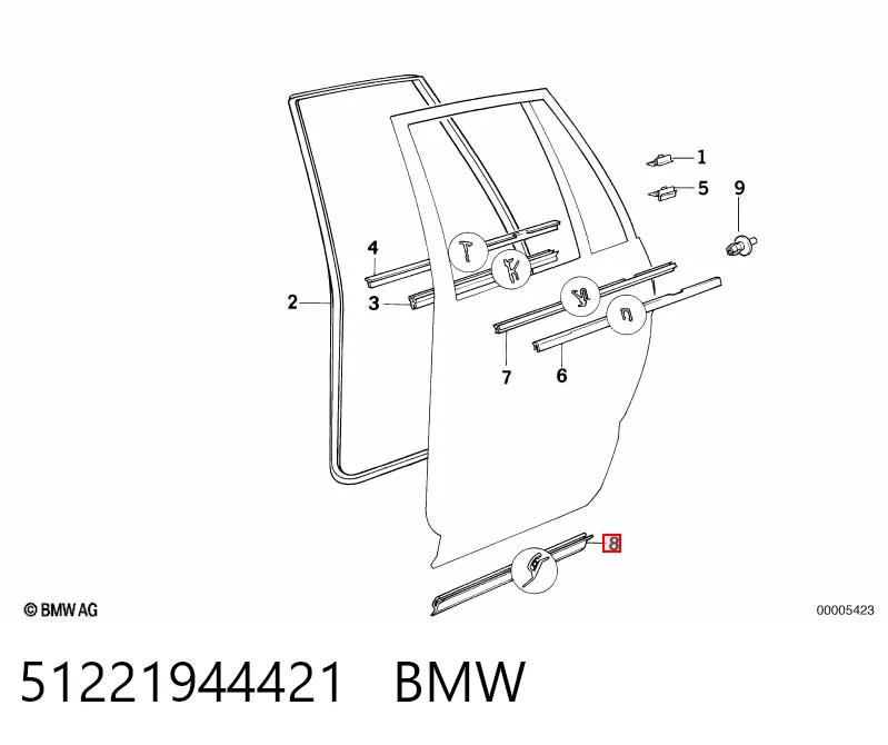 51221944421 BMW