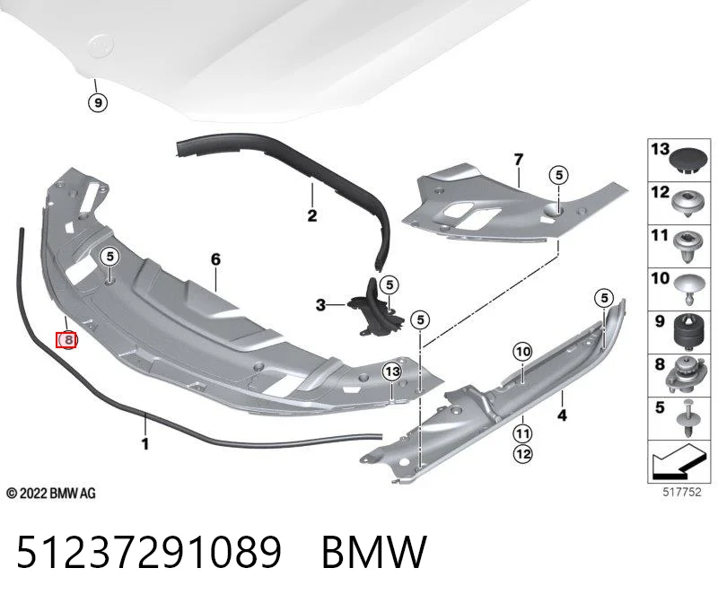 51237291089 BMW