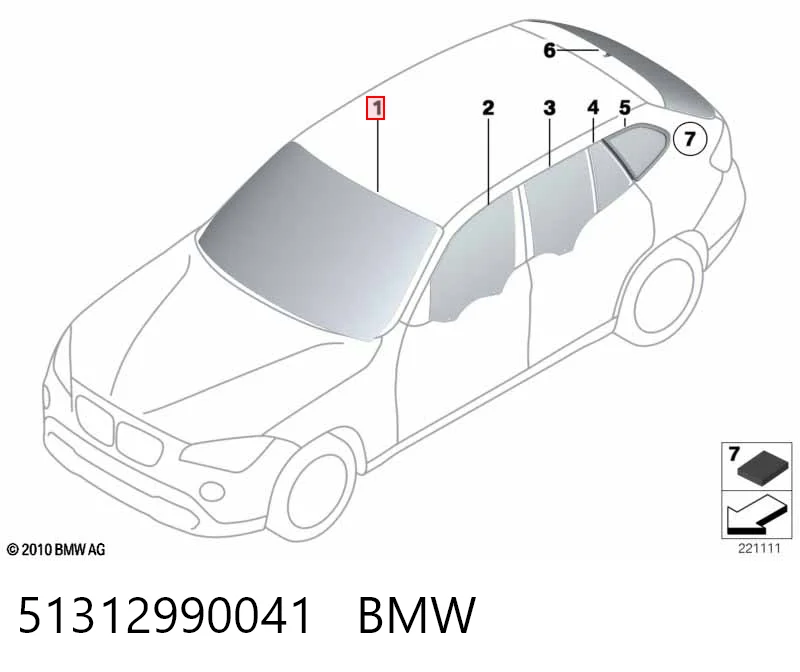 Comprar Parabrisas BMW X1  E84 a bajo precio