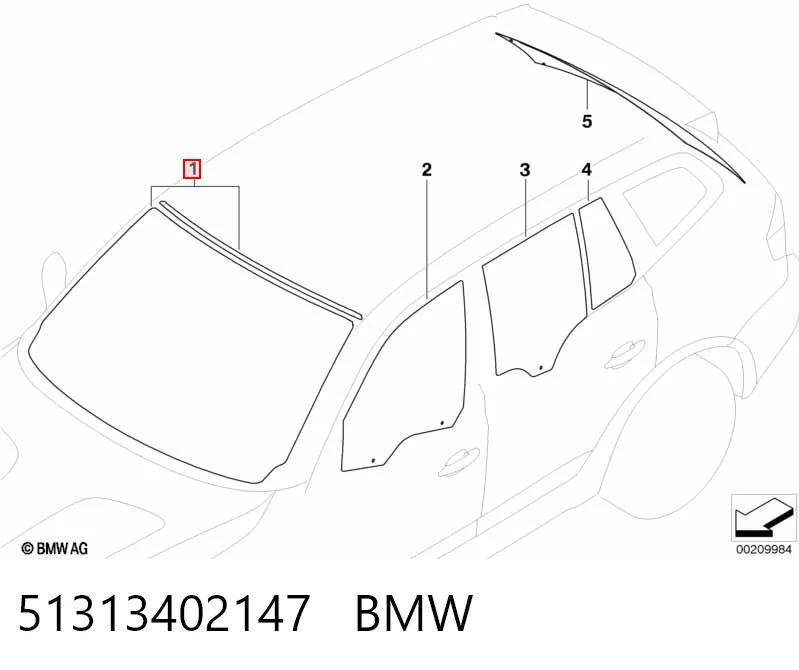 Comprar Parabrisas BMW X3  E83 a bajo precio